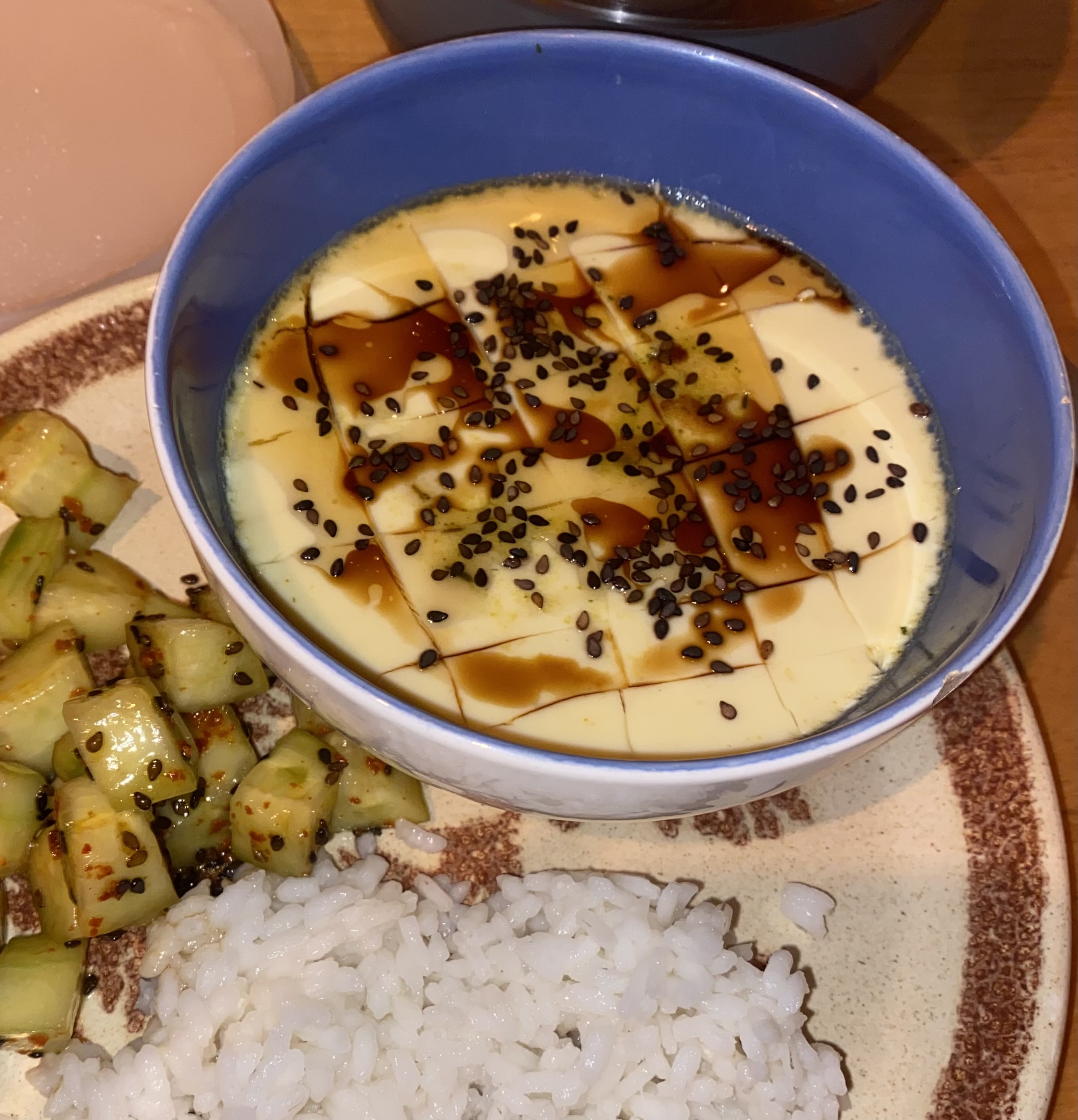Chinese steamed eggs